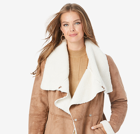 Faux Shearling Jacket